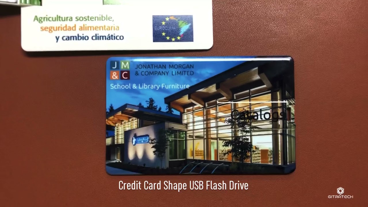 Credit Card Shape USB Flash Drive