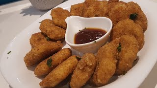 Nugget de poulet    نوغيت الدجاج وصفة سهلة و لذيذة