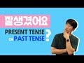 Past tense in Korean but present tense in English?