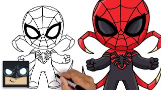 how to draw superior spider man cartooning club