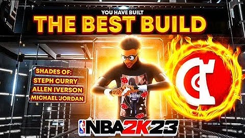 *NEW* BEST 2 WAY PLAYMAKER BUILD CAN ISO & DUNK ALL ISO BEST BUILD IN NBA 2K23