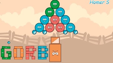 Blocks and Shapes #12 - Level 3/4 - Logic Puzzle Game, walkthrough. GORB - Shoot down stars.