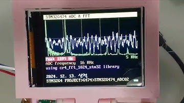 STM32G474 ADC FFT