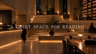 quiet library jazz for reading and deep focus. screenshot 1