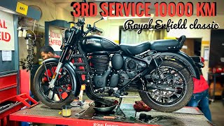 3rd Service Of My Classic 350 Reborn Full || How Much Cost||💸