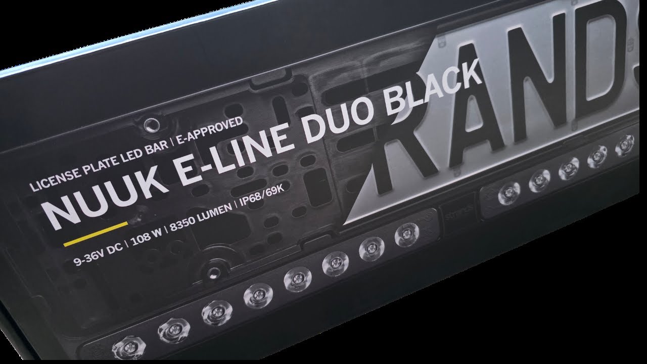 Strands NUUK D-LINE MC DRIVING LIGHT 3