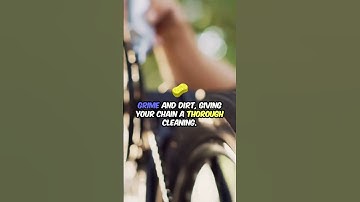 Ultimate Bike Chain Cleaning Hack! 🚴✨ #shorts #short #lifeHacks #howto