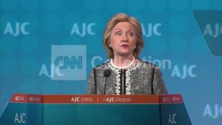 DC:AJC GLOBAL FORUM-HILLARY CLINTON ON HER RECORD