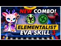 EVA SKILL 3 !! COMBO ELEMENTALIST + ATTACK SPEED 65% !!! MAGIC CHESS BEST SYNERGY 2025 ✅ MAGIC CHESS