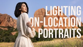 How to Light Portraits on Location | Behind the Scenes with Ian Spanier