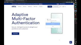 Okta SSO Login. Couldn't get my SMS verification texts (my text number was working). They reset MFA