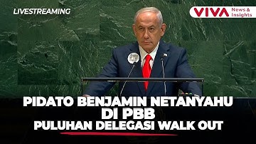 Benjamin Netanyahu Pidato di Sidang Umum PBB Bahas Palestina dan Hamas