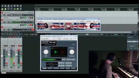 Single Synth loopjam with KORG R3 part 2 (with SADT)