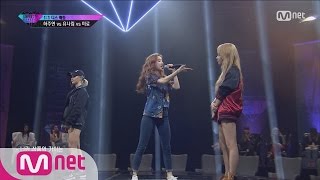 [UNPRETTY RAPSTAR3] ”Girls gathered talk too much” Miryo vs Euna Kim vs Ha Joo Yeon @Diss Battle