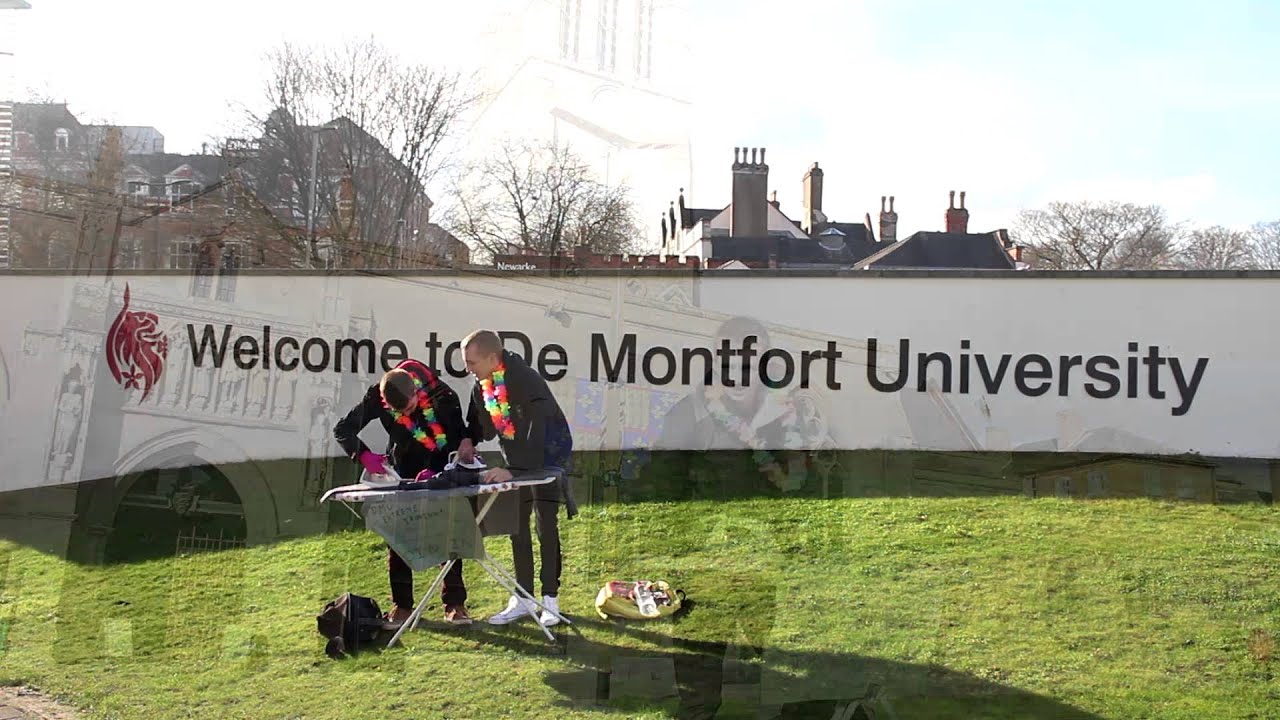 DMU Extreme Ironing Promotional Video YouTube