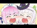 Aqua and Shion suddenly starts singing [Animated Hololive/Eng sub][Minato Aqua/Murasaki Shion]