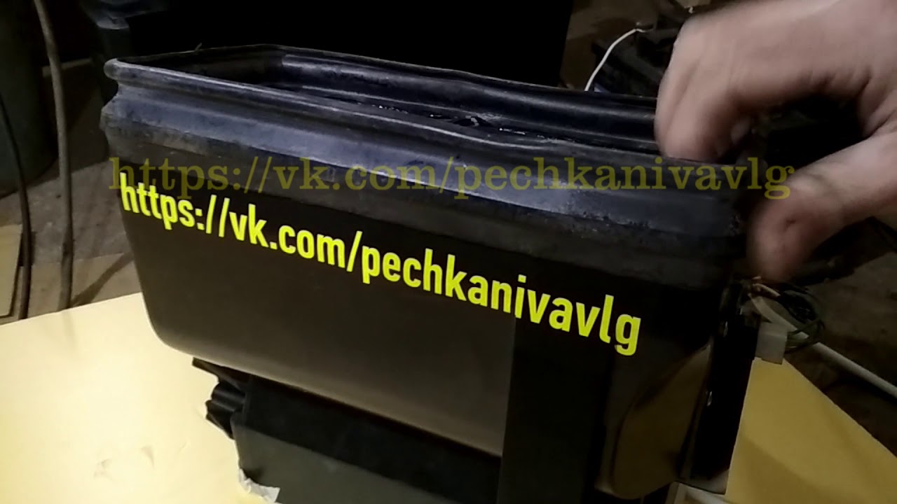 Электрокран печки на ниву