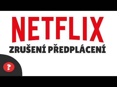 Jak ZRUŠIT předplatné na Netflixu | Návod | Netflix / PC