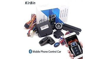 Remote Starter and Car Alarm Smart App Remote Start Stop System K5
