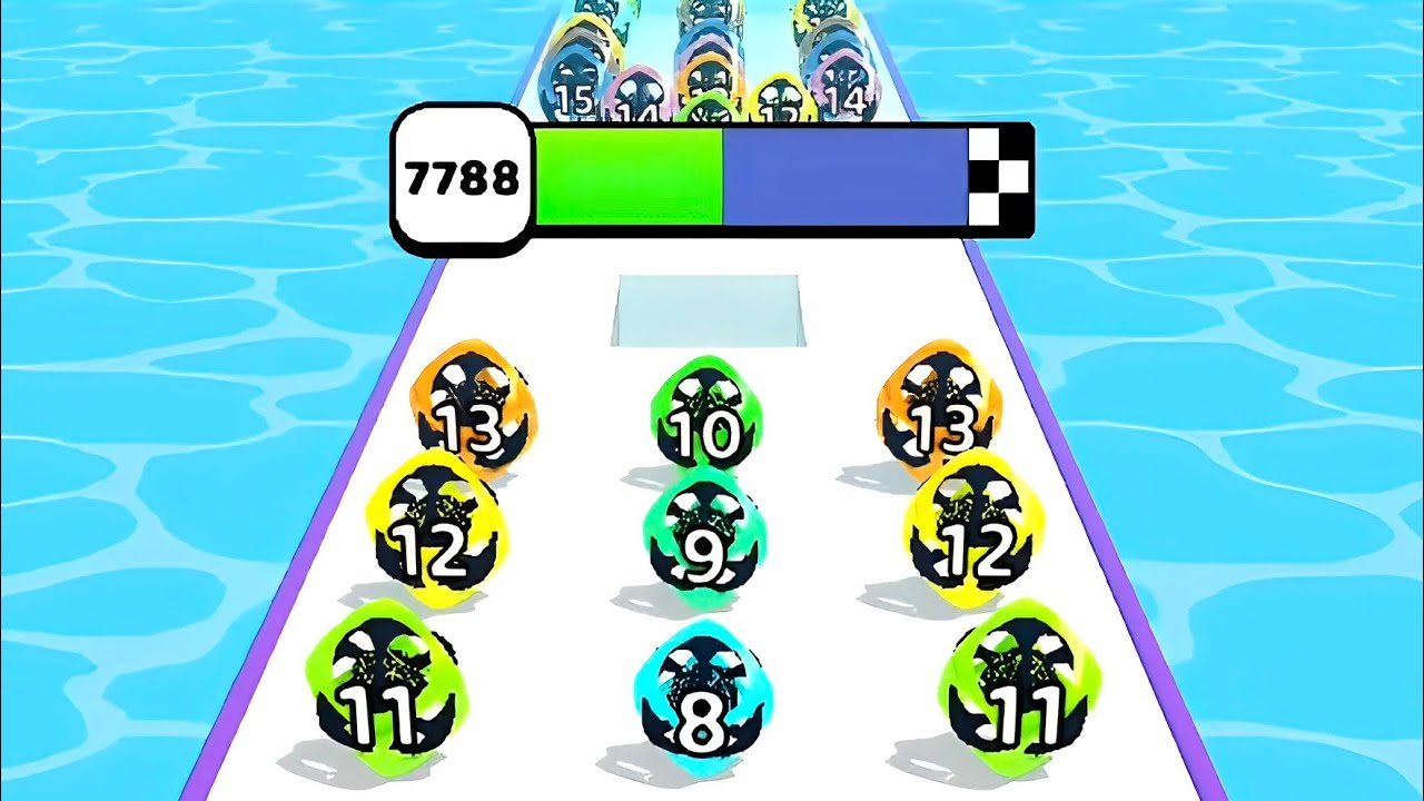 Marble Run 🎱 3D Game Color Ball Race Gameplay Android IOS Level 7782 ...