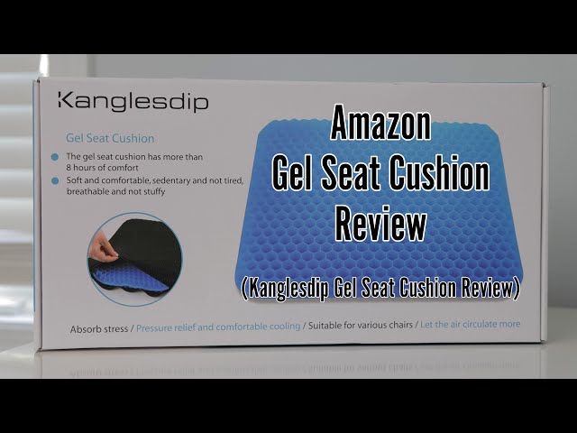 Gel Seat Cushion, Cooling seat Cushion Thick Big Breathable Honeycomb  Design Absorbs Pressure Points Seat Cushion with Non-Slip Cover Gel Cushion  for Office Chair Home Car Seat Cushion for Wheelchair 