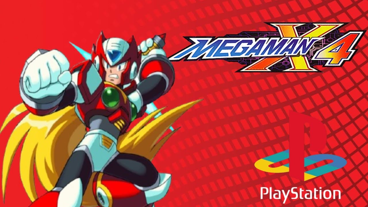 Megaman X4 PT - BR  Zero Gameplay PSX