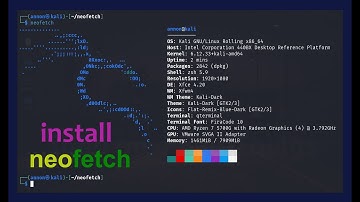How to install neofetch on Kali Linux | Bangla