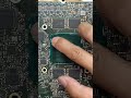 Tesla CPU pad green oil repair #Tesla #repair