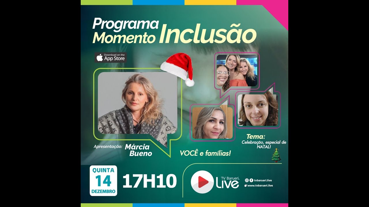 Celebração, Especial De Natal | Momento Inclusão – 14/12