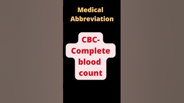 Medical abbreviation for medical coding #medicalcoding#shorts#CBC