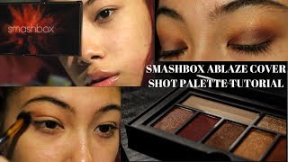 SMASHBOX ABLAZE COVER SHOT PALETTE TUTORIAL | One Minute Makeup