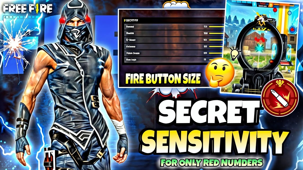 New Brazilian Headshot Settings ⚙️ - Perfect Fire Button Size + Red Dot ...
