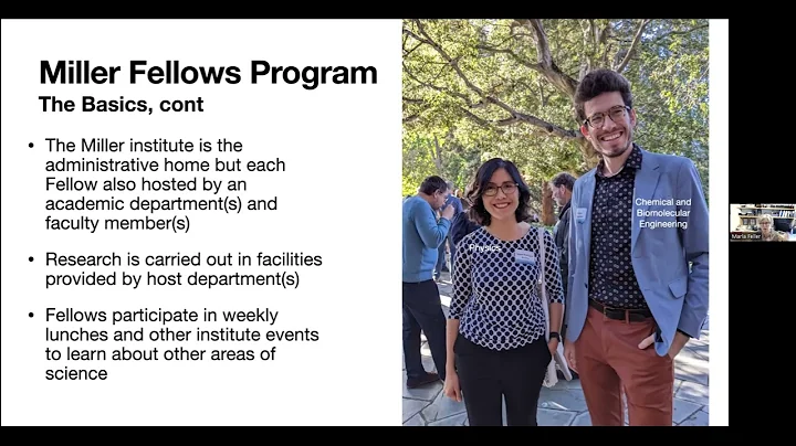 Miller Institute Postdoctoral Research Fellowship Info Session