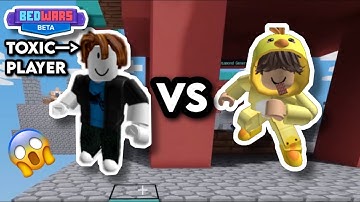 I Met A TOXIC Bedwars Player, So I 1v1
