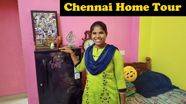 Chennai Home Tour | Sangeetha Vinoth Home Tour | House Tour in Tamil