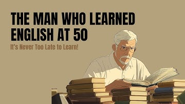 The Man Who Learned English at 50 – It’s Never Too Late to Learn!