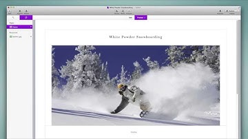 RapidWeaver 6 Lesson 7-2: Selecting and Styling a Theme