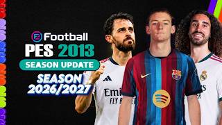 PES 2013 ISN PATCH 2026-2027 SEASON | LATEST UPDATE JULY 2026 PES 2013 ISN PATCH 2026-2027 SEASON | LATEST UPDATE JULY 2026
