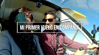 Primer vuelo como piloto al mando con pasajero.