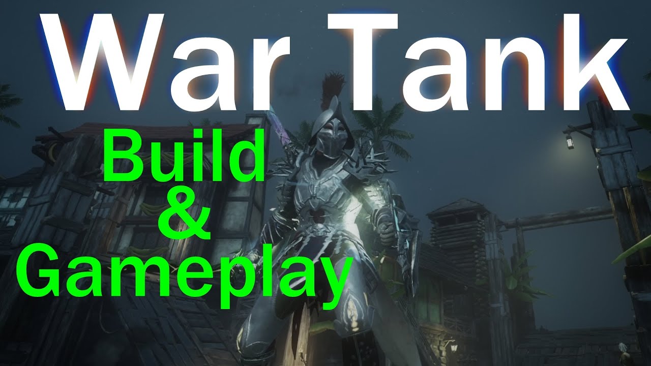 Ultimate Greatsword Tank Build for War in New World Aeternum ...