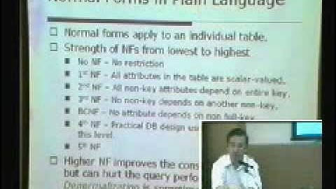 CPE452 - Advanced Database Concepts : Chapter 1 Part 6