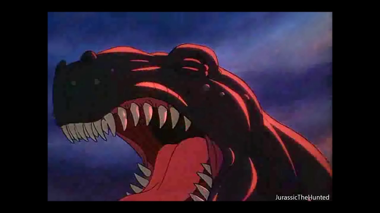 sharptooth t rex red
