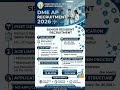 DME AP Notification 2026