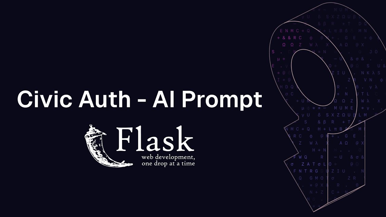 Integrate auth with Flask without touching any code