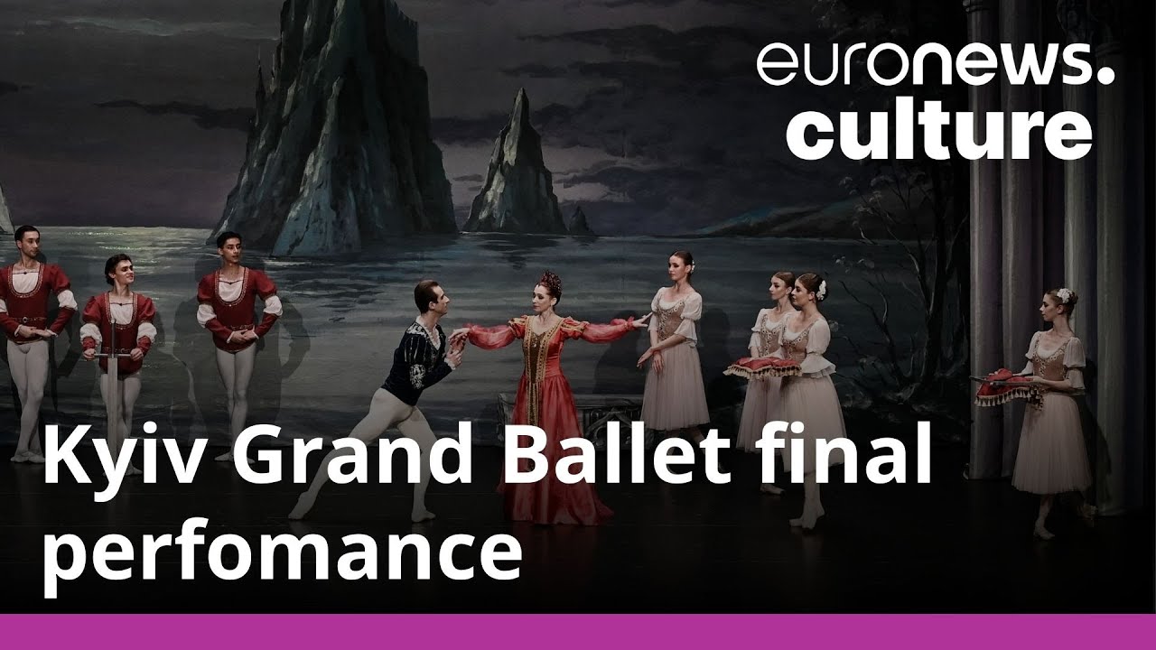 Ukraine's Kyiv Grand Ballet give emotional final performance of their