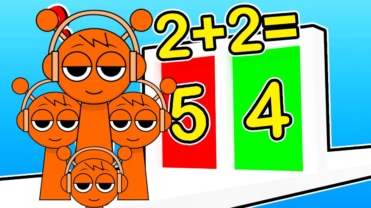 Sprunki Oren Playing Math Wall Obby (#Roblox) Incredibox Sprunki - YouTube