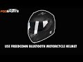 How to use freedconn bluetooth motorcycle helmet