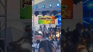 Man on stage remained focused. 😂😅🇯🇲 #mochafest #jamaica #caribbean #party #viral #shorts #dababy
