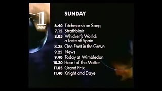 BBC1 Closedown - 1992