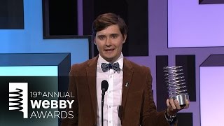 100happydays Foundation's 5-Word Speech at the 19th Annual Webby Awards.